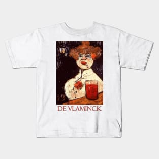 The Bar Hunter (1900) by Maurice de Vlaminck Kids T-Shirt